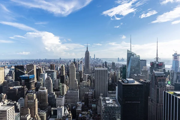 Skyline de rascacielos de Manhattan, Nueva York, EE.UU. —  Fotos de Stock