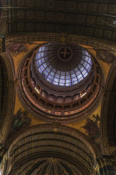 Cúpula Basílica San Nicolás Van Heilige Nicolaas Sint Nicolaaskerk Iglesia — Foto de Stock