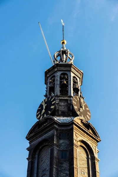 Glockenspiel Des Munttoren Münzturms Oder Munt Auf Dem Muntplein Platz — Stockfoto