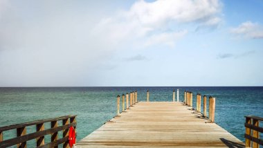 Eski hamak büyük ağaçta asılı, etrafta insan yok.