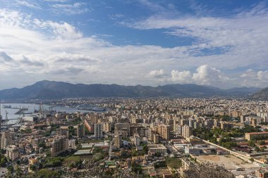 Palermo şehri ve kıyı şeridi, İtalya, Sicilya