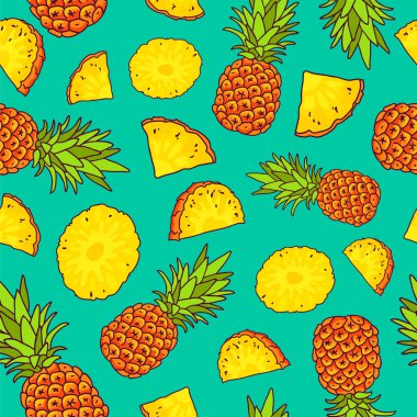 Ananas deseni. Cennet meyve