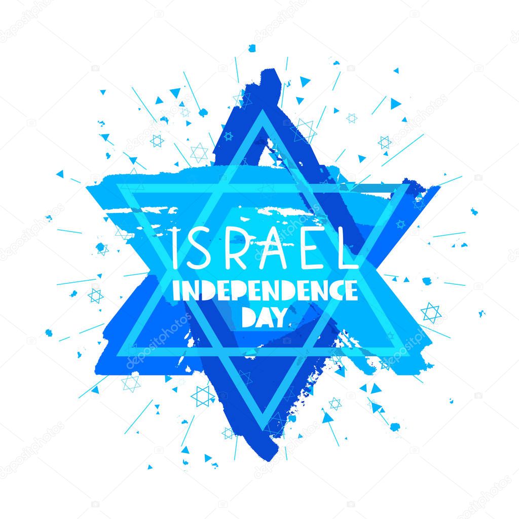 Israel. Independence Day. Card