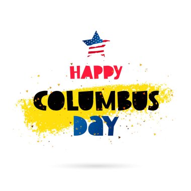 Columbus günü kutlu olsun. Yazı