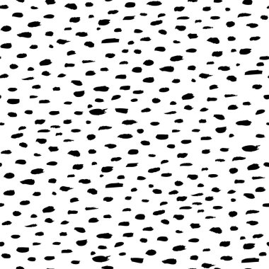 Beyaz bir arka plan üzerinde siyah noktalar paterni