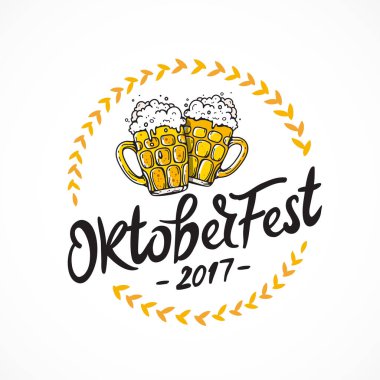 Oktoberfest 2017. İki bardak bira