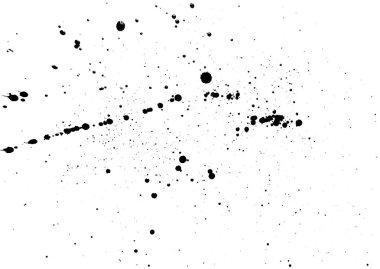 Siyah mürekkep sıçraması. Soyutlama