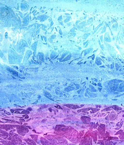 水彩抽象的蓝色和紫色背景 — 图库照片