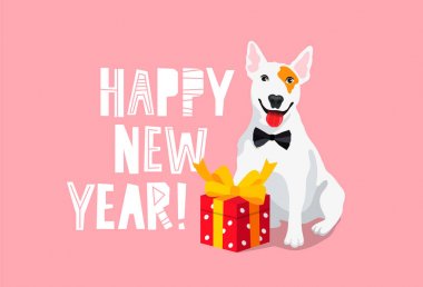 Yeni Yılınız Kutlu Olsun. Beyaz boğa korkunç