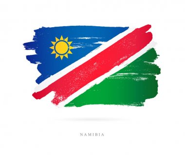 Namibya bayrağı. Soyut kavram