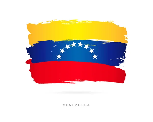 Bandera de Venezuela. Concepto abstracto — Archivo Imágenes Vectoriales