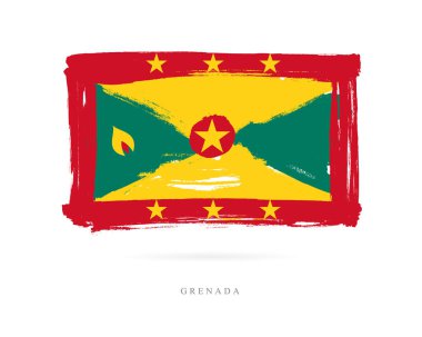 Grenada bayrağı. Soyut kavram