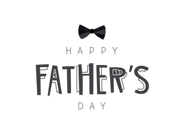 Happy Fathers Day. Belettering. Vector — Stockvector