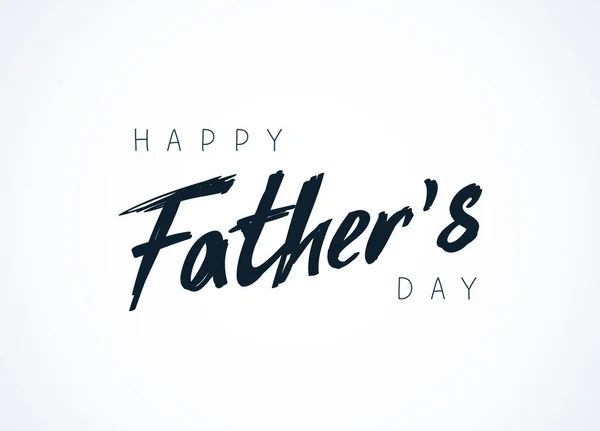 Mutlu Babalar günü. Yazı — Stok Vektör