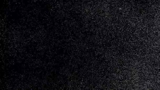 Резко Падает Снежный Фон Космическое Фоновое Звездное Небо Стильный Современный — стоковое видео