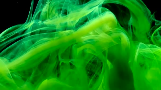 Fantastic Green Abstract Background Stylish Modern Background Cool Trending Screensaver — Stock Video