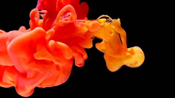 Bellissimo Sfondo Astratto Arancione Elegante Sfondo Moderno Screensaver Tendenza Fresco — Video Stock