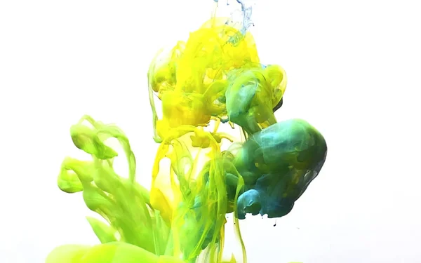 Stijlvolle moderne achtergrond. Geel-groen-blauw abstracte achtergrond — Stockfoto