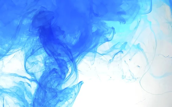 Blauwe fantastische abstracte achtergrond. Stijlvolle moderne achtergrond. — Stockfoto