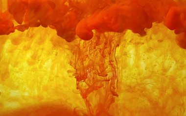 Ateşli sarı soyut arka plan. Havalı trend ekran koruyucu