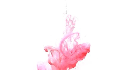 Modern bir arka plan. Pembe soyut arka plan. Suluboya 