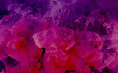 Modern teknoloji geçmişi çok şık. Sihirli kırmızı boşluk abstra