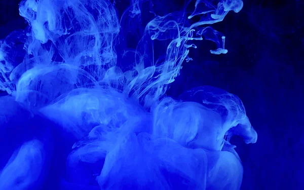 Havalı trend ekran koruyucu. Güzel uzay mavisi soyut gergedan