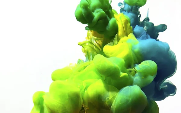黄緑色の素晴らしい抽象的な背景。スタイリッシュモダン — ストック写真