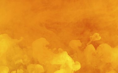 Ateşli sarı-turuncu soyut arka plan. Havalı trend ekran koruyucu