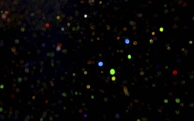 Abstract background with multicolored shiny sparkling bokeh 