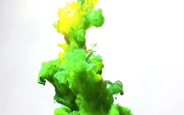 Hermoso fondo abstracto verde amarillo. Respaldo moderno elegante —  Fotos de Stock