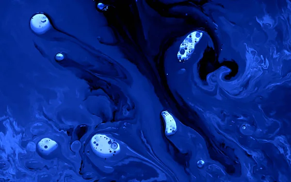 기름에 담겨진 푸른색 놀라운 미래적 배경을 가지고 있습니다 보호기 — 스톡 사진