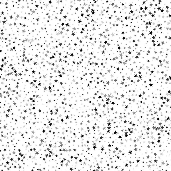 Modèle scandinave sans couture avec des étoiles . — Image vectorielle