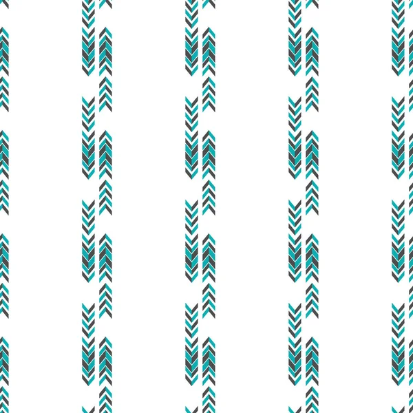 Skandinavischen Dreiecken nahtlose Muster. geometrische Textur Hintergrund. — Stockvektor