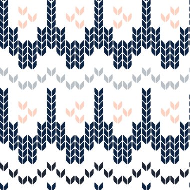 Noel kazağı şablon tasarım. Kış seamless modeli.