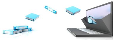 Arşiv) 3d Render illüstrasyon