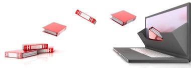 Arşiv) 3d Render illüstrasyon