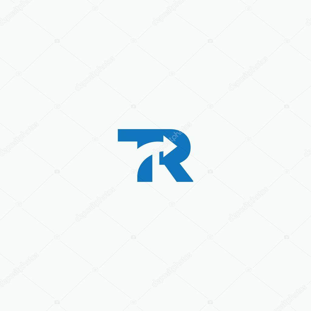 TR latter logo design for use any business purpose