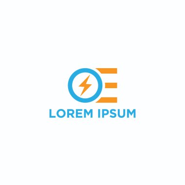 Her amaç için OE ikincisi / Elektronik logo tasarımı