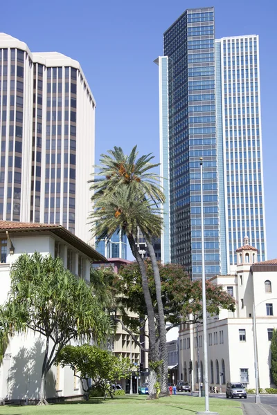 Honolulu Business District — Stock Photo, Image