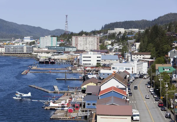 ชีวิตในเมือง Ketchikan — ภาพถ่ายสต็อก