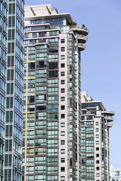 Vancouver's appartementsgebouwen — Stockfoto