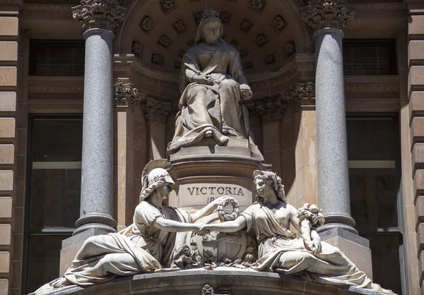 Socha královny Viktorie — Stock fotografie