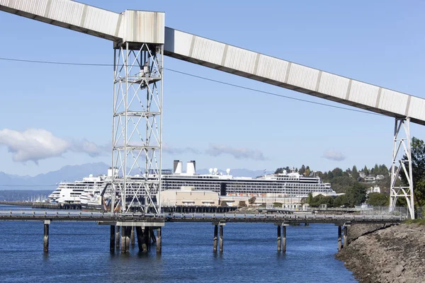 Industrial Seattle Shore — Stock Photo, Image