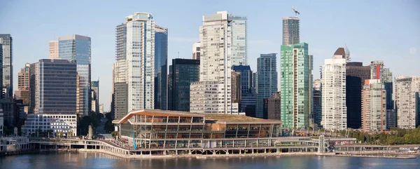 Panorama centrum Vancouver — Zdjęcie stockowe