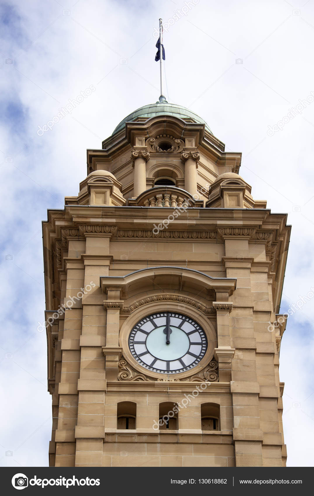 Hobart Clock Tower Stock Photo by ©ramunas 130618862