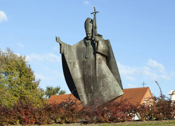 Papež Jan Pavel Ii v Litvě — Stock fotografie