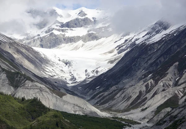 Montagne della baia del ghiacciaio — Foto Stock