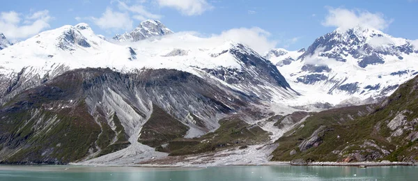 Línea costera de la bahía del glaciar — Foto de Stock