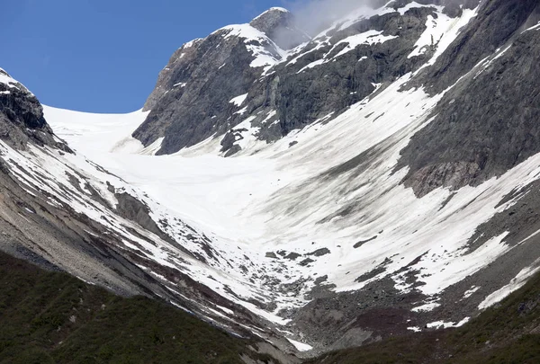 冰川湾山 — 图库照片